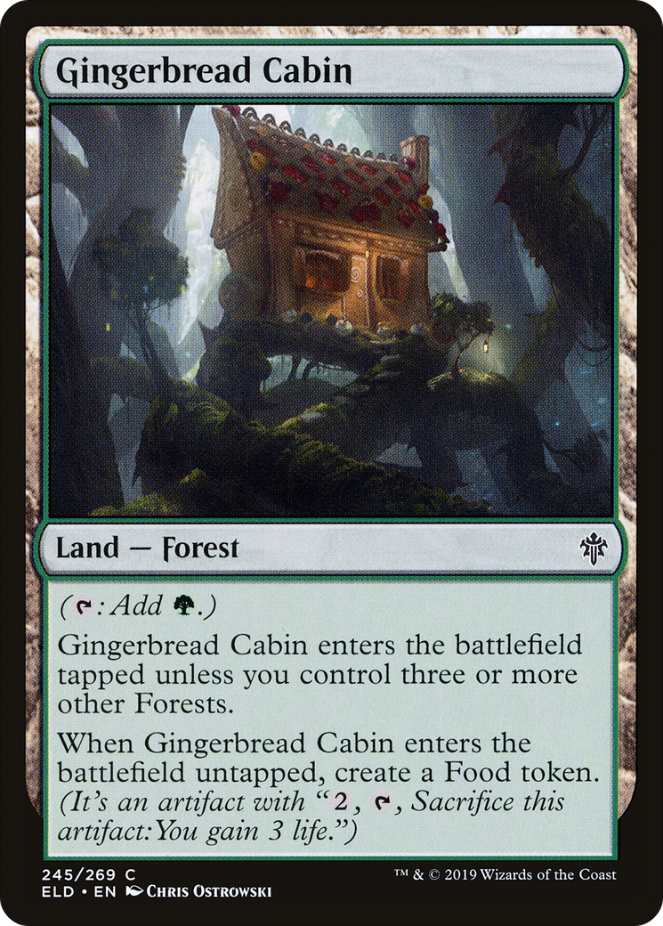 Gingerbread Cabin [Throne of Eldraine]-1