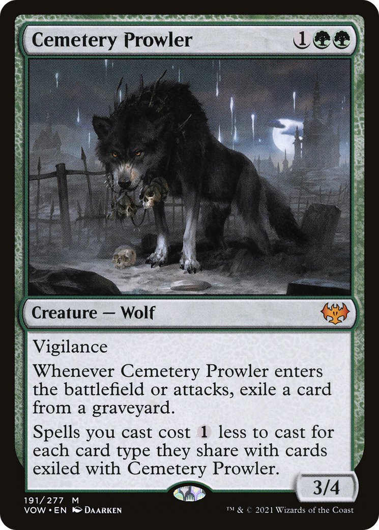 Cemetery Prowler [Innistrad: Crimson Vow]-1