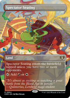 Spectator Seating (Borderless Alternate Art) [Commander Masters]-1