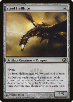Steel Hellkite [Scars of Mirrodin]-1
