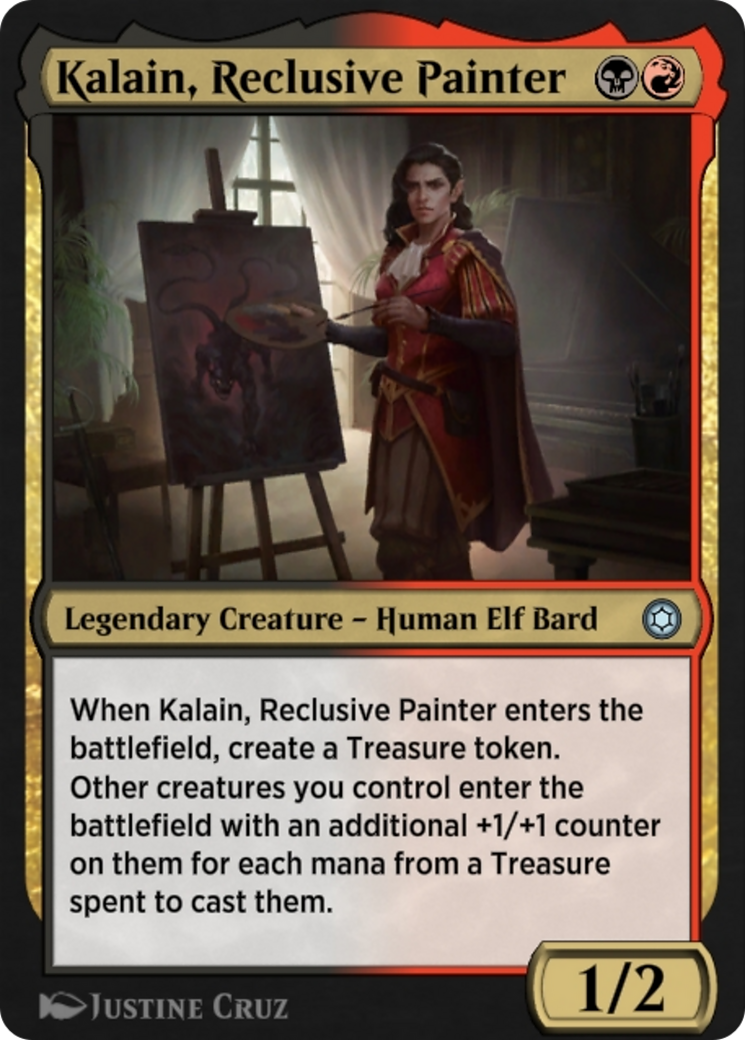 Kalain, Reclusive Painter (HBG-237) - Alchemy Horizons: Baldur's Gate-1