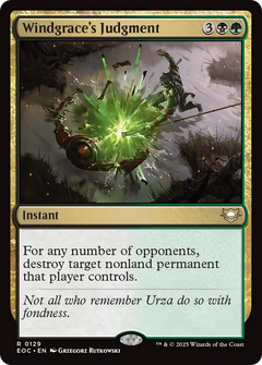 Windgrace's Judgment [Edge of Eternities Commander]-1