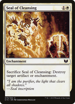 Seal of Cleansing [Commander 2015]-1