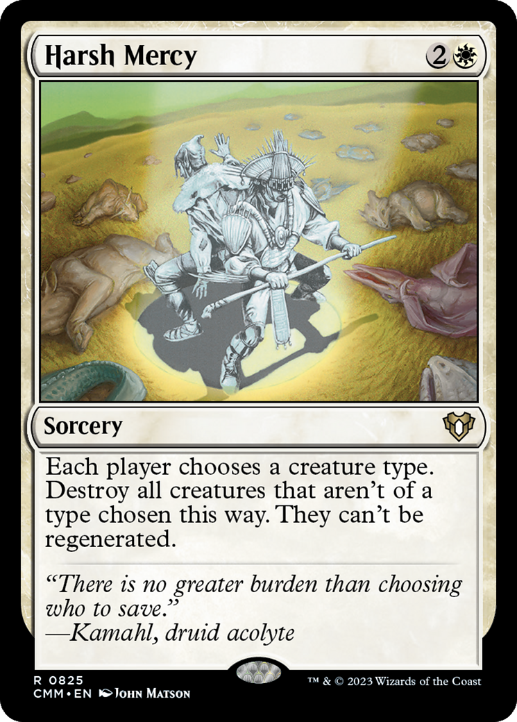 Harsh Mercy [Commander Masters]-1