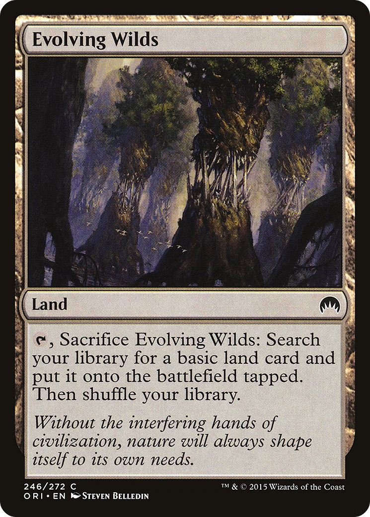 Evolving Wilds [Magic Origins]-1