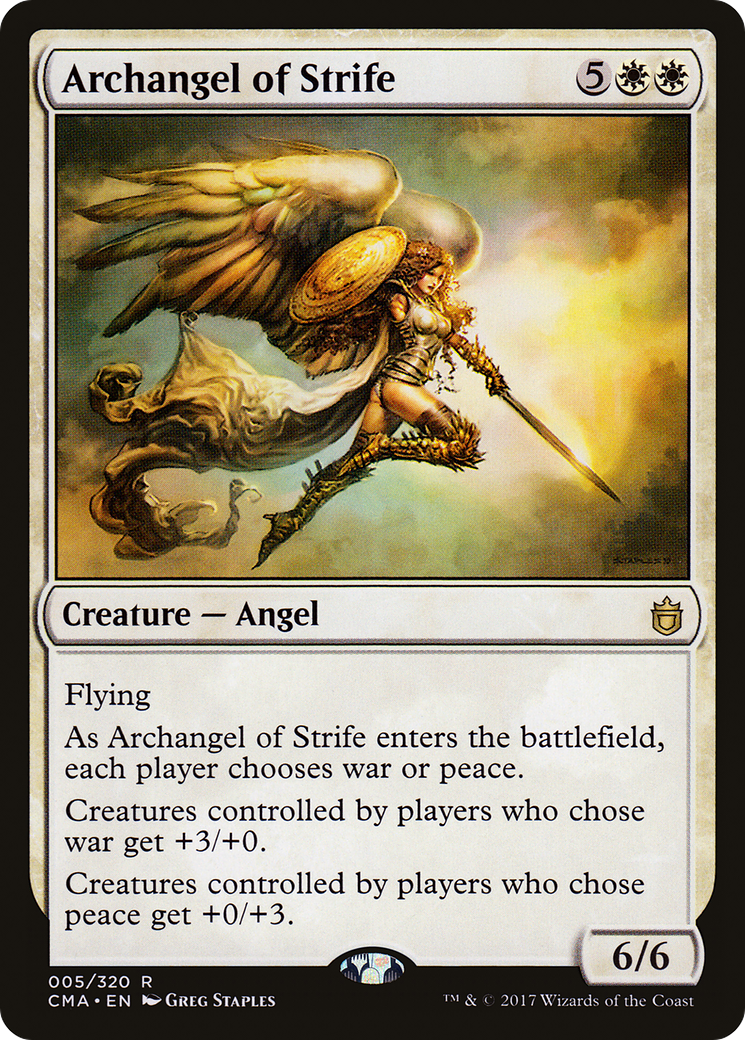 Archangel of Strife [Commander Anthology]-1