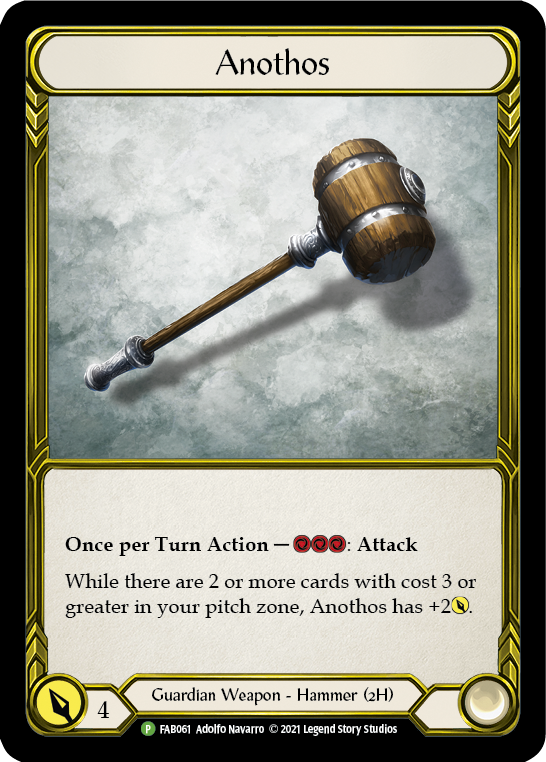 Anothos (Golden) [FAB061] (Promo)  Cold Foil-1