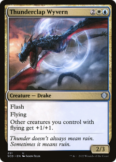 Thunderclap Wyvern (SCD-251) - Starter Commander Decks-1
