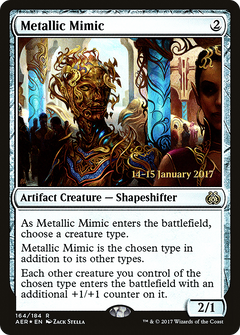 Metallic Mimic [Aether Revolt Prerelease Promos]-1