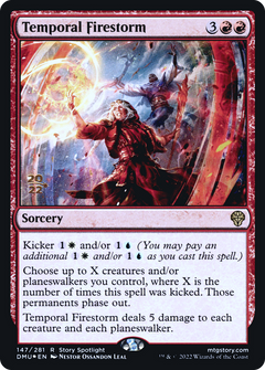 Temporal Firestorm [Dominaria United Prerelease Promos]-1