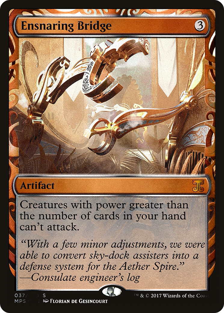 Ensnaring Bridge [Kaladesh Inventions]-1