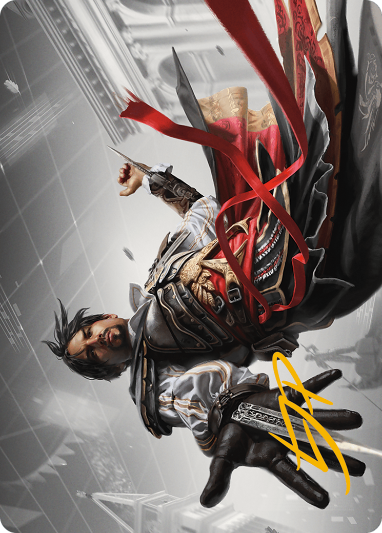 Ezio Auditore da Firenze Art Card (Gold-Stamped Signature) [Assassin's Creed Art Series]-1
