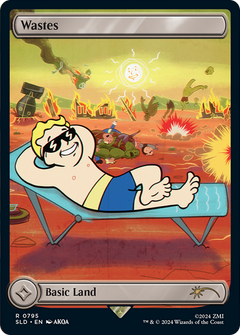 Wastes (795) (Rainbow Foil) [Secret Lair Drop Series]-1
