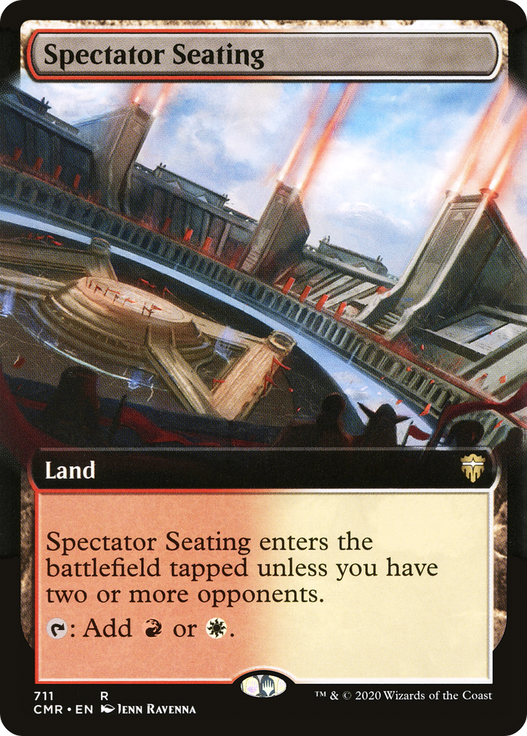 Spectator Seating (Extended Art) [Commander Legends]-1