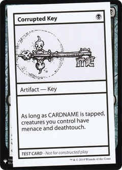 Corrupted Key [Mystery Booster Playtest Cards]-1