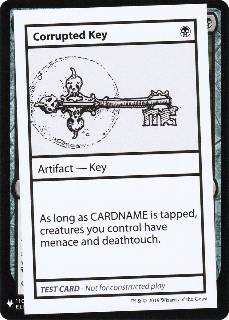 Corrupted Key [Mystery Booster Playtest Cards]-1