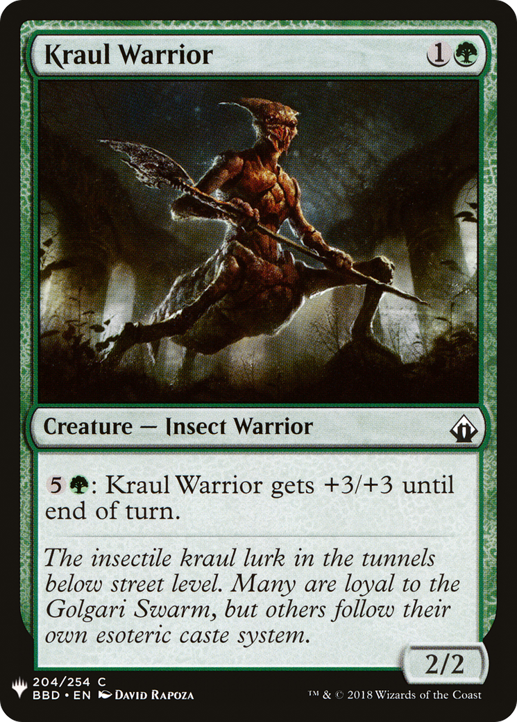 Kraul Warrior [Mystery Booster]-1