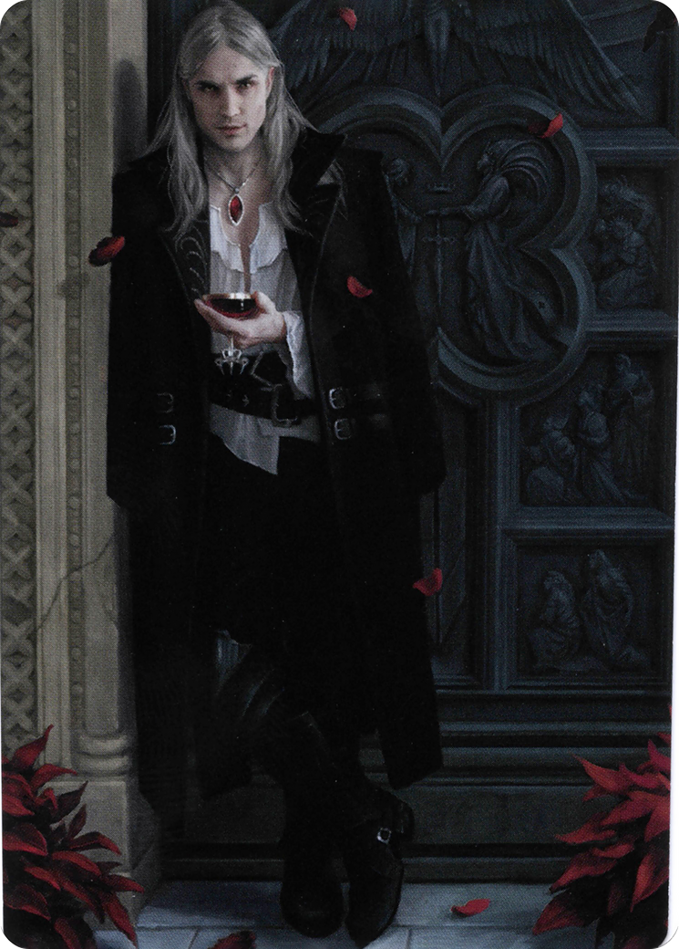 Sorin the Mirthless // Sorin the Mirthless (AVOW-001) - Crimson Vow Art Series (Borderless) Foil-3