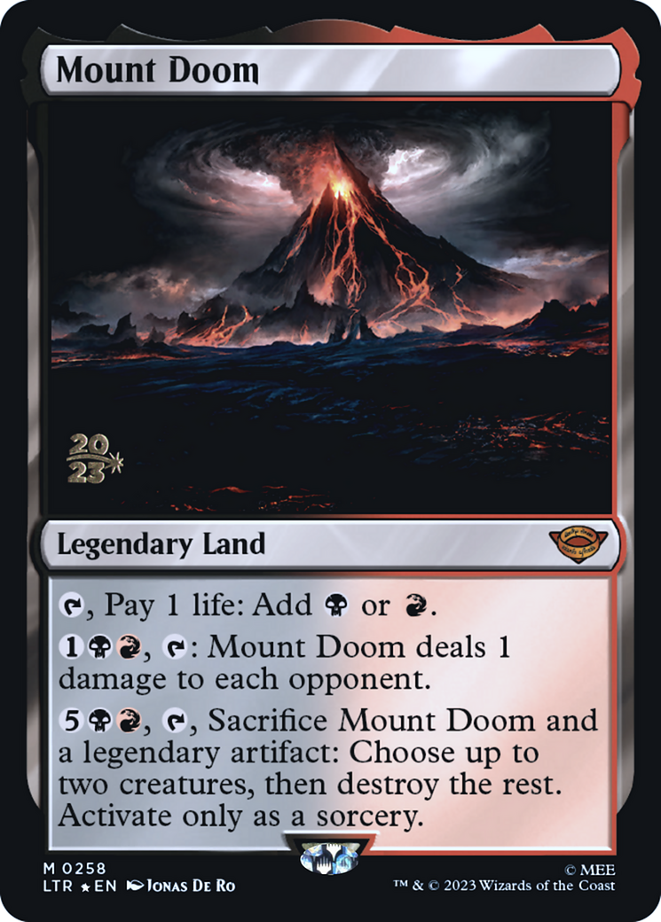 Mount Doom [The Lord of the Rings: Tales of Middle-Earth Prerelease Promos]-1