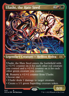 Ulasht, the Hate Seed (Foil Etched) [Double Masters 2022]-1