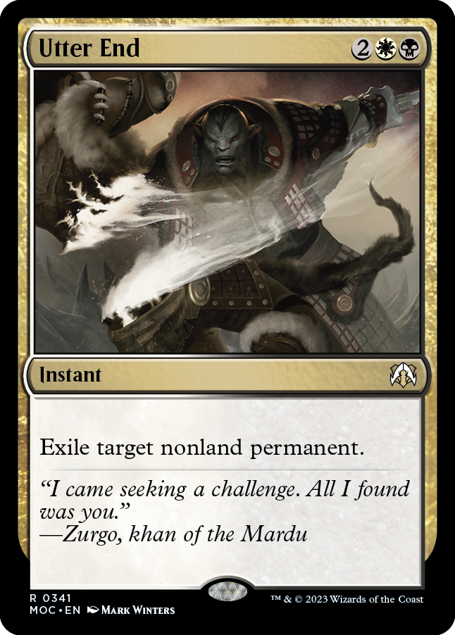 Utter End [March of the Machine Commander]-1