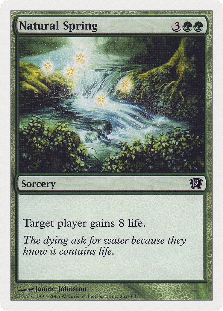 Natural Spring [Ninth Edition]-1