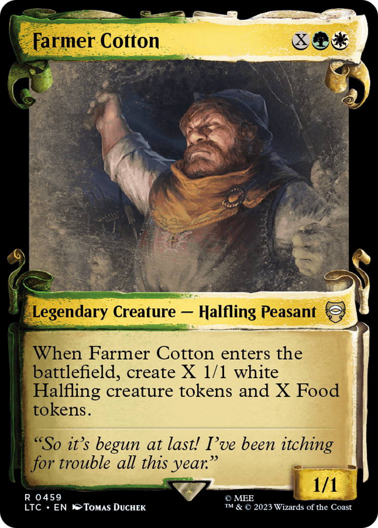 Farmer Cotton [The Lord of the Rings: Tales of Middle-Earth Commander Showcase Scrolls]-1