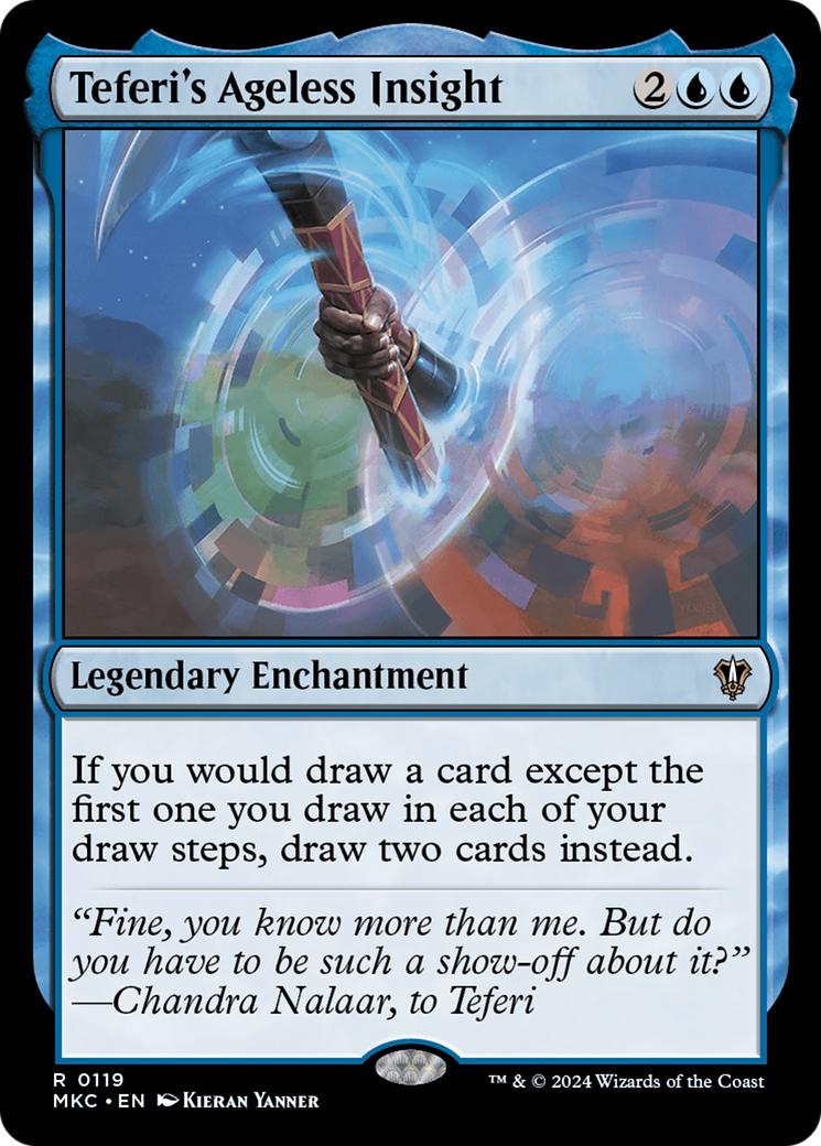 Teferi's Ageless Insight [Murders at Karlov Manor Commander]-1
