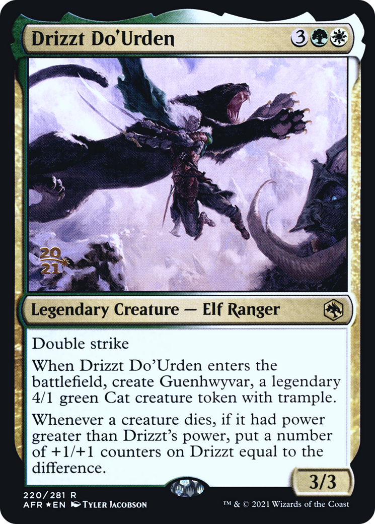 Drizzt Do'Urden [Dungeons & Dragons: Adventures in the Forgotten Realms Prerelease Promos]-1