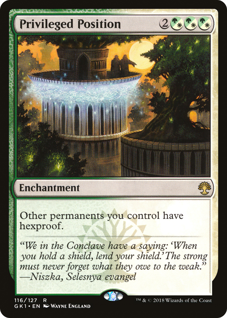 Privileged Position [Guilds of Ravnica Guild Kit]-1