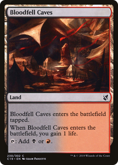 Bloodfell Caves [Commander 2019]-1
