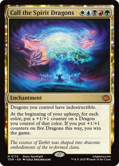 Call the Spirit Dragons [Tarkir: Dragonstorm]-1