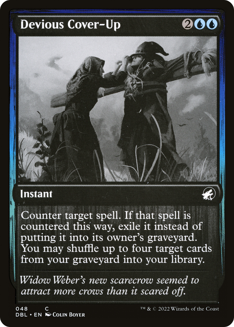Devious Cover-Up [Innistrad: Double Feature]-1