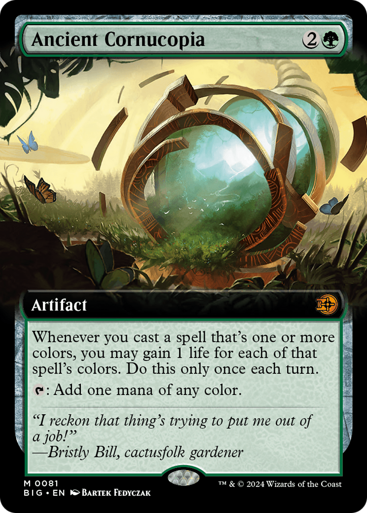 Ancient Cornucopia (Extended Art) [Outlaws of Thunder Junction: The Big Score]-1