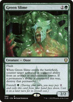 Green Slime [Commander Legends: Battle for Baldur's Gate]-1