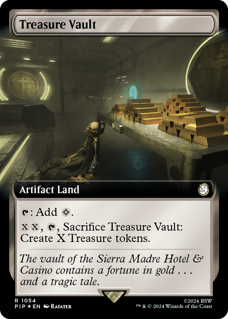 Treasure Vault (Extended Art) (Surge Foil) (PIP-1054) - Fallout: (Extended Art) Foil-1