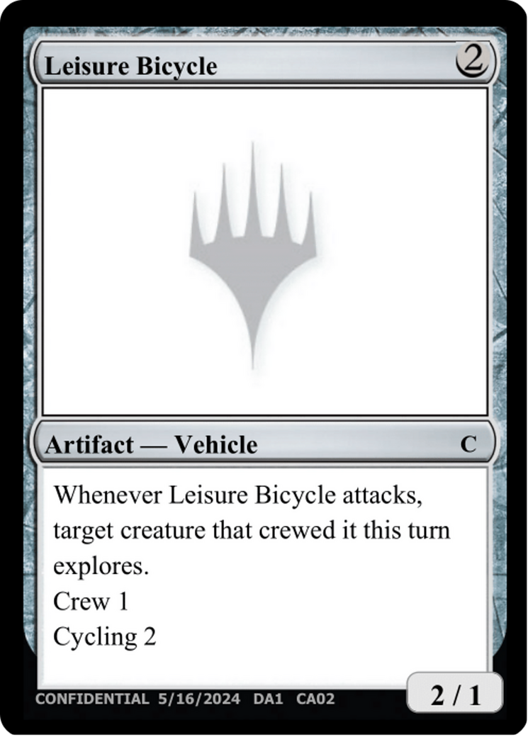 Leisure Bicycle (UNK-CA02A) - Unknown Event-1