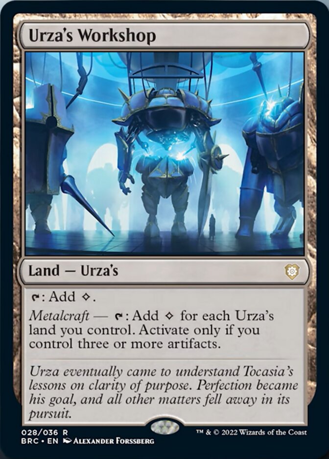 Urza's Workshop [The Brothers' War Commander]-1