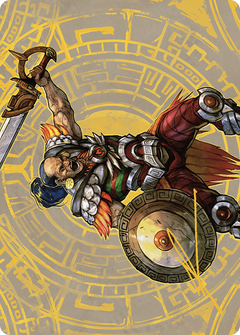 Inti, Seneschal of the Sun // Inti, Seneschal of the Sun (ALCI-047) - The Lost Caverns of Ixalan Art Series (Borderless)-3