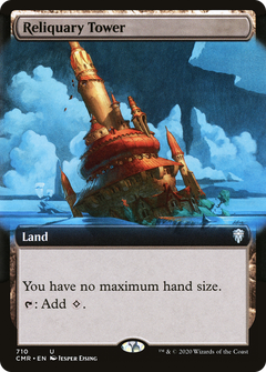 Reliquary Tower (Extended Art) [Commander Legends]-1