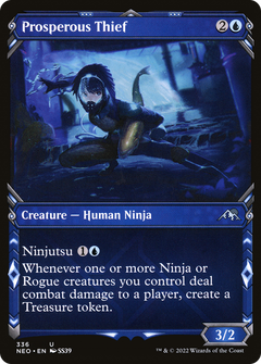 Prosperous Thief (Showcase Ninja) [Kamigawa: Neon Dynasty]-1