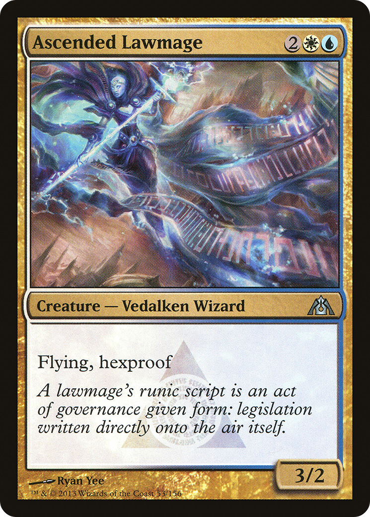 Ascended Lawmage [Dragon's Maze]-1