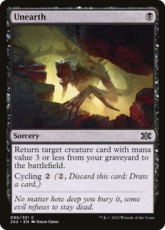 Unearth (2X2-096) - Double Masters 2022-1