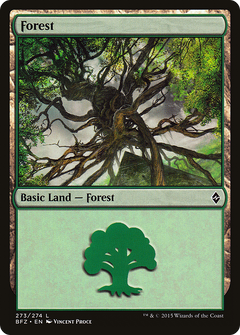 Forest (273) [Battle for Zendikar]-1