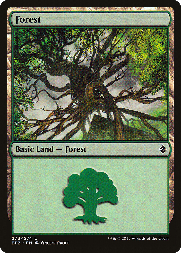 Forest (273) [Battle for Zendikar]-1
