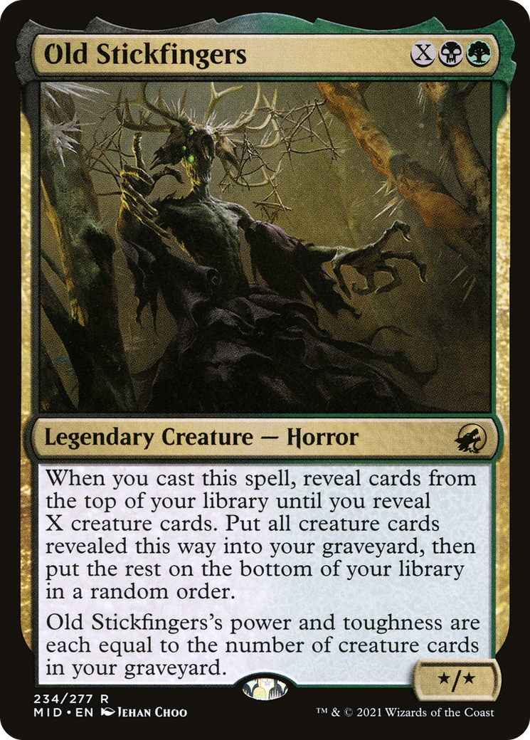 Old Stickfingers [Innistrad: Midnight Hunt]-1