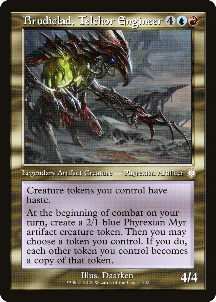Brudiclad, Telchor Engineer (Retro) [The Brothers' War Commander]-1