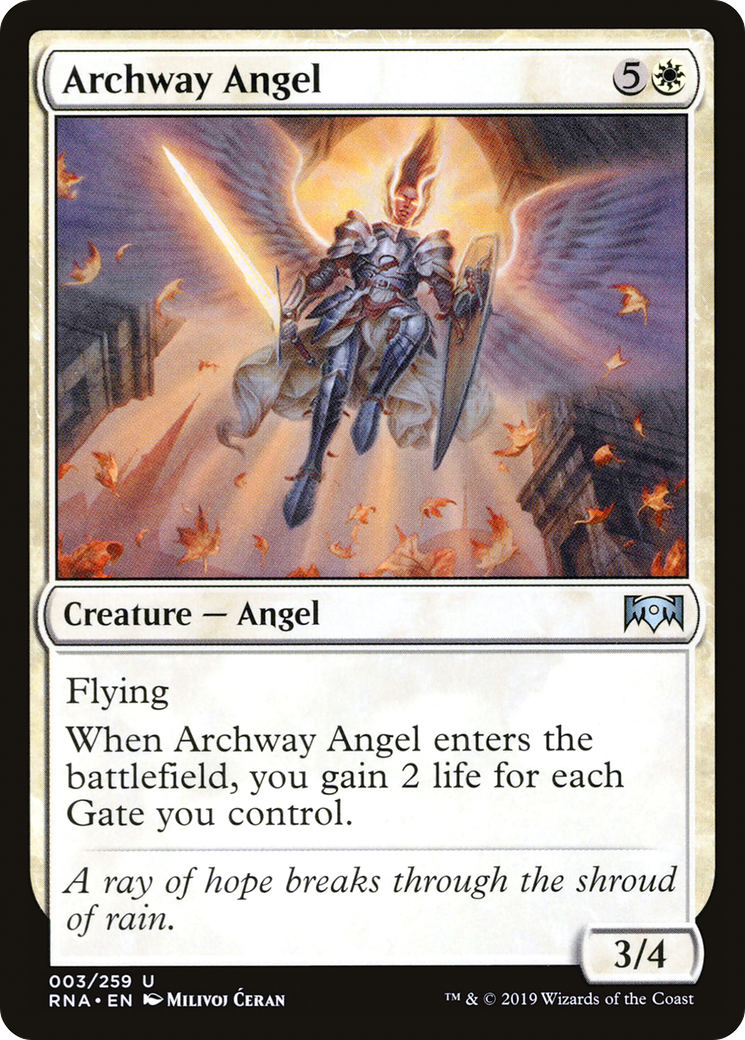 Archway Angel [Ravnica Allegiance]-1