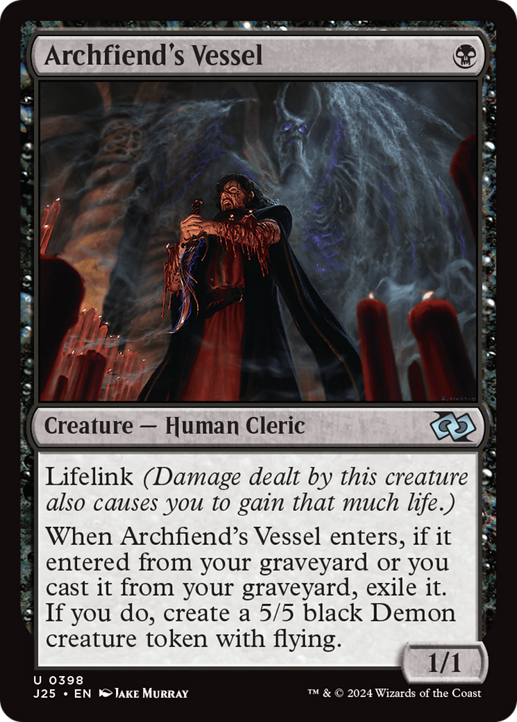 Archfiend's Vessel [Foundations Jumpstart]-1