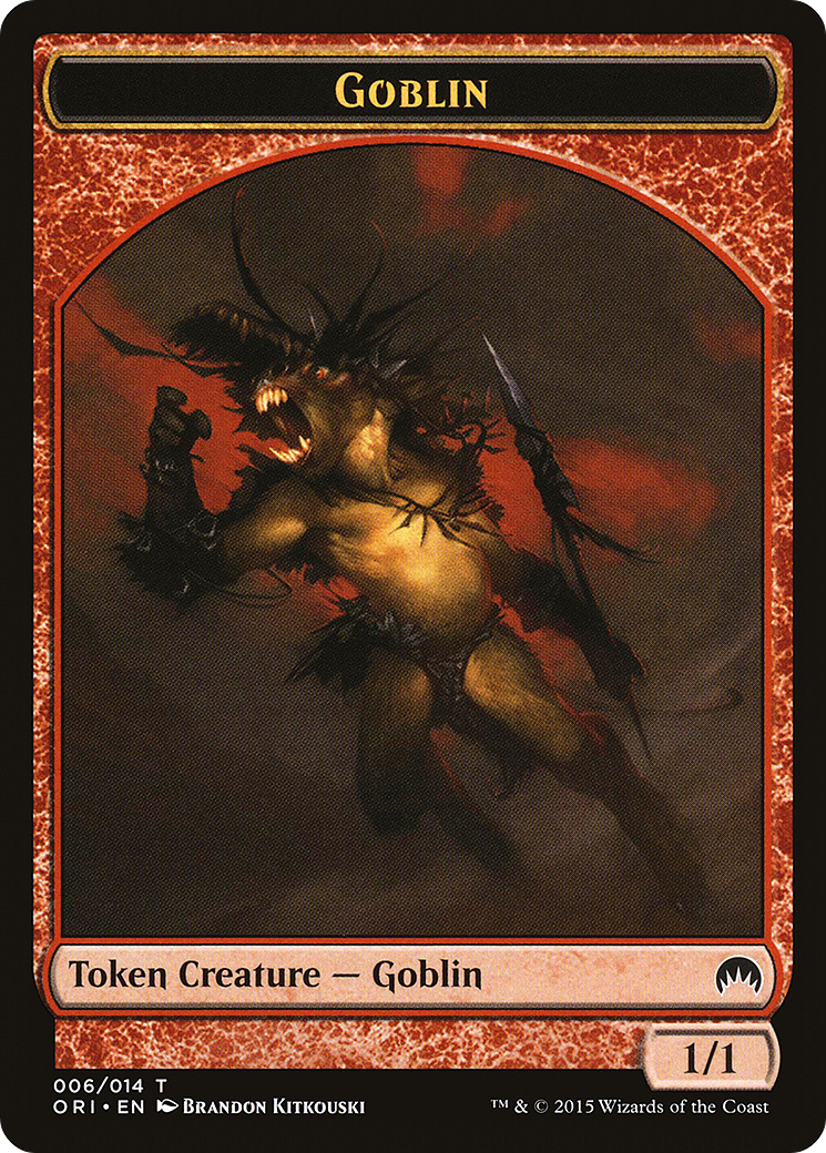 Goblin Token [Magic Origins Tokens]-1